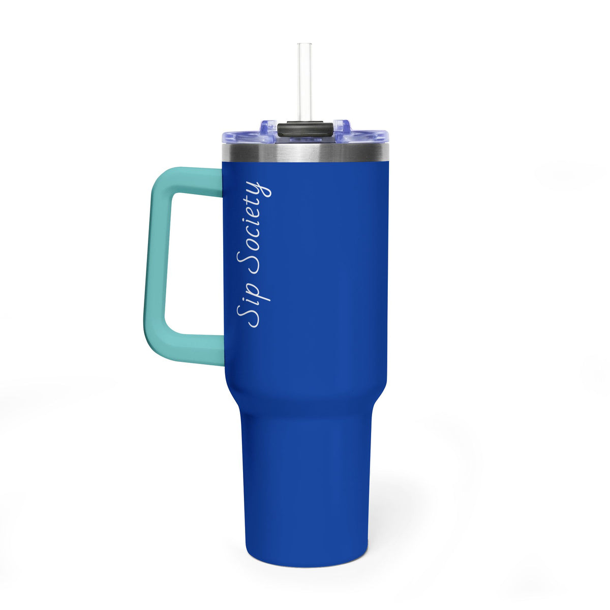 Vacuum Thermal Tumbler, 40oz with Sip Society script