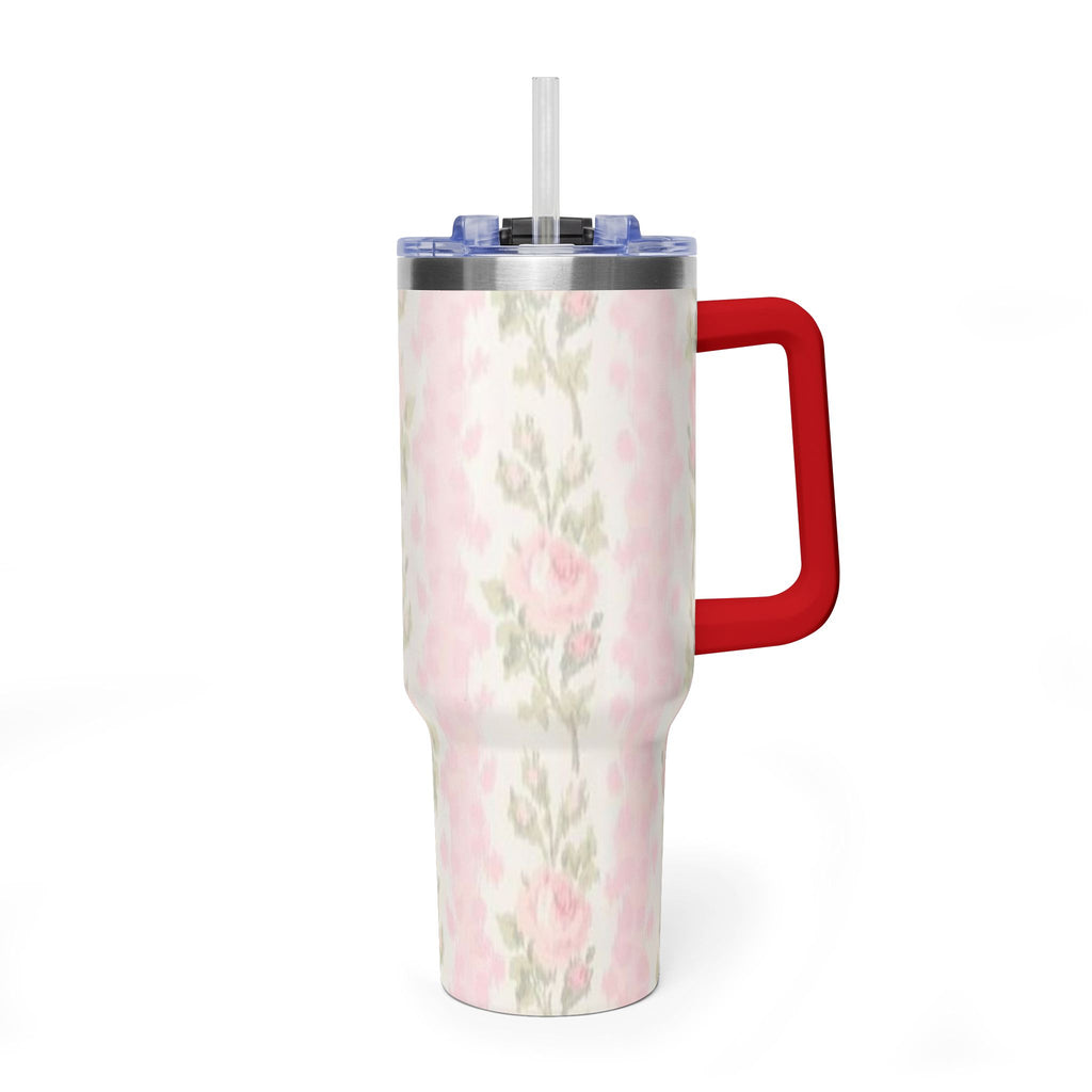 Vacuum Thermal Tumbler, 40oz with Sip Society script