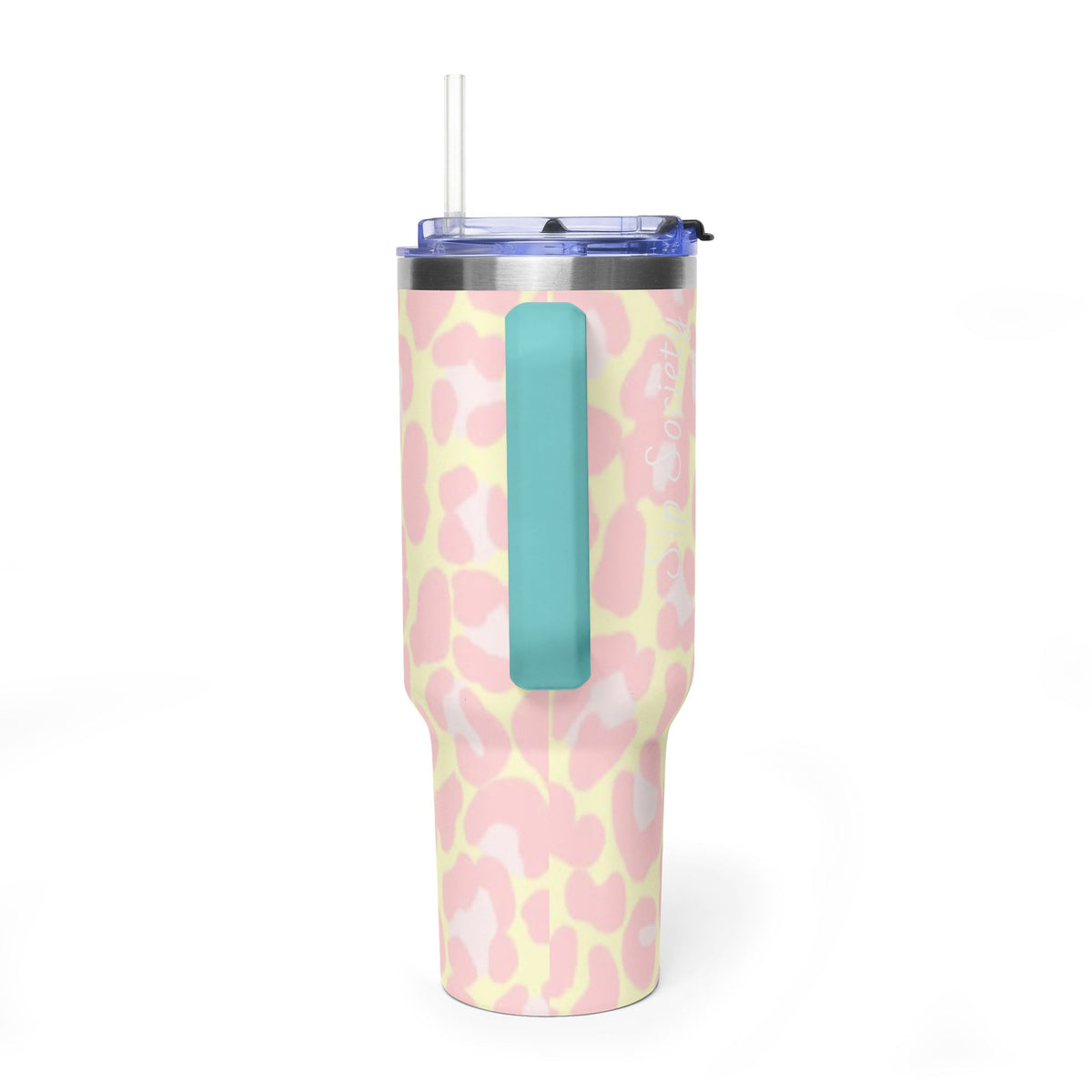 Vacuum Thermal Tumbler, 40oz with Sip Society script