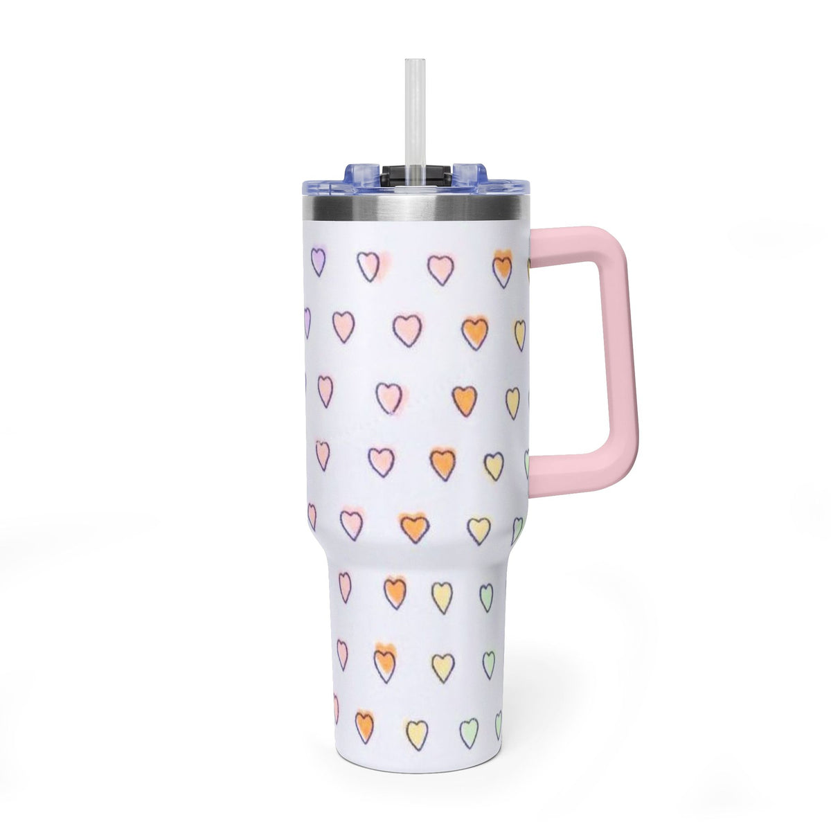 Vacuum Thermal Tumbler, 40oz with sip society script