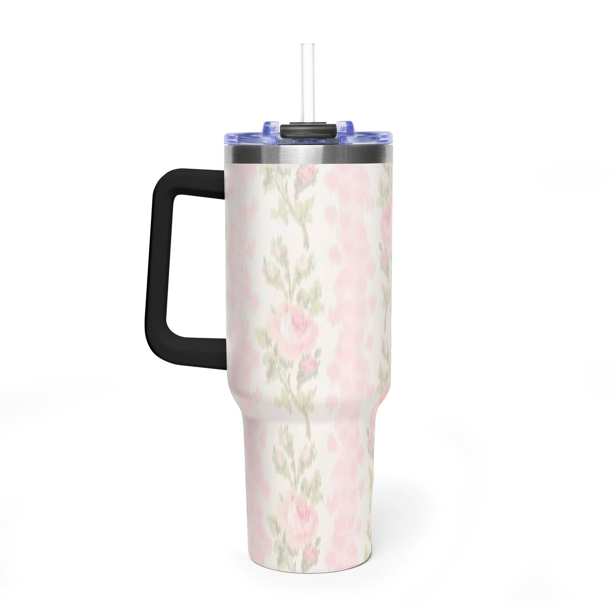 Vacuum Thermal Tumbler, 40oz with Sip Society script