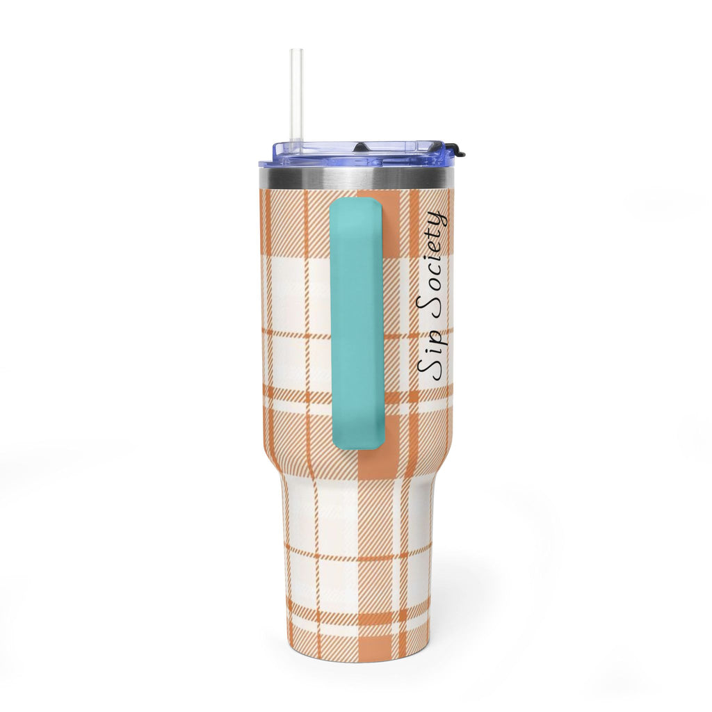 Vacuum Thermal Tumbler, 40oz with Sip Society script