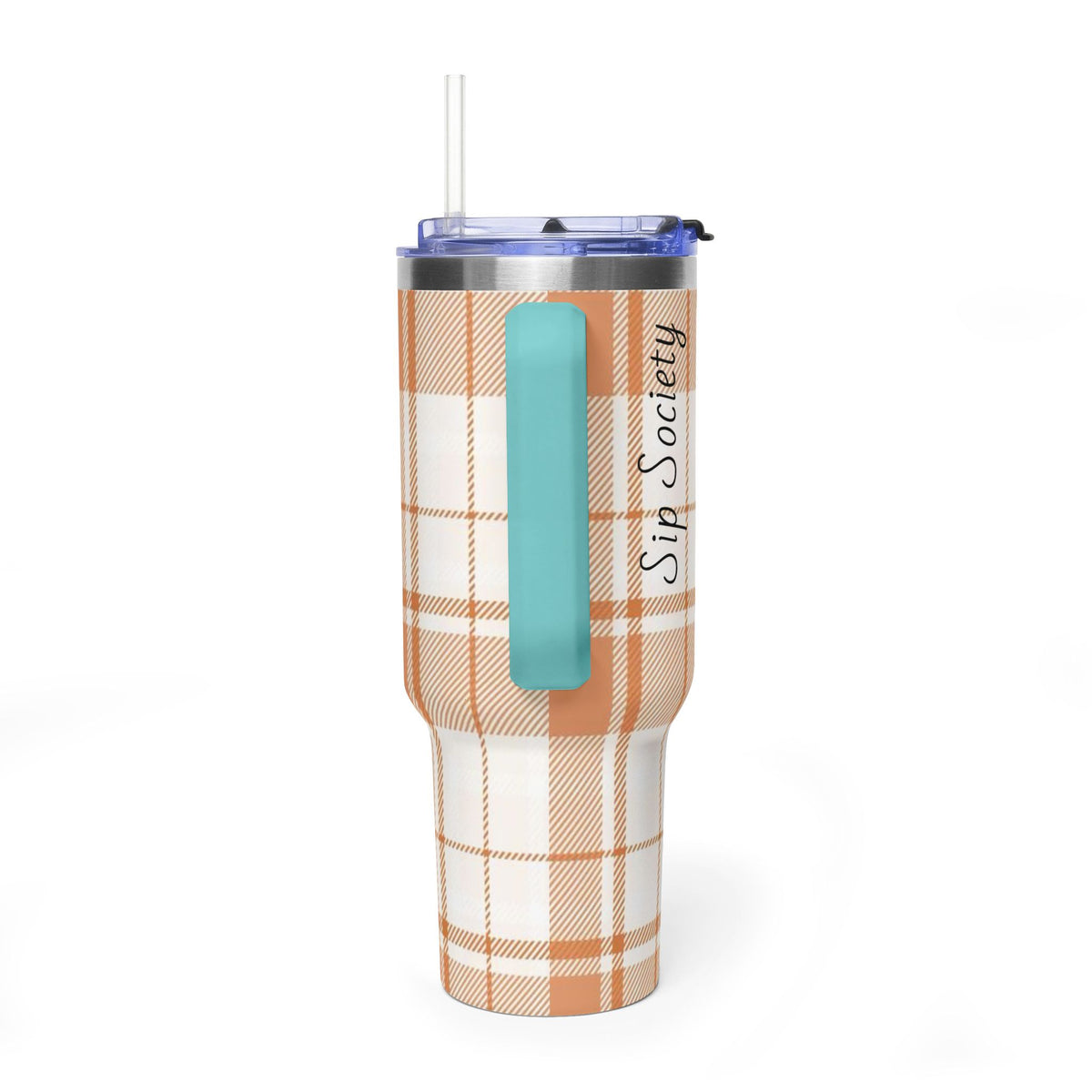 Vacuum Thermal Tumbler, 40oz with Sip Society script