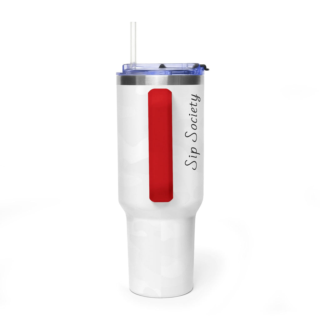 Vacuum Thermal Tumbler, 40oz with Sip Society script