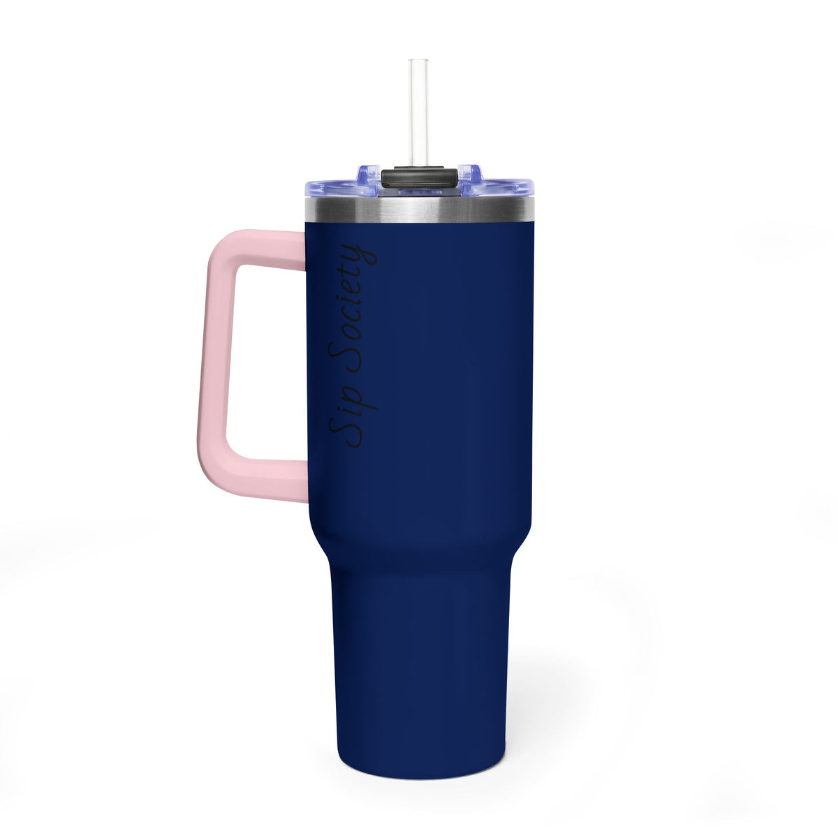 Vacuum Thermal Tumbler, 40oz with Sip Society script
