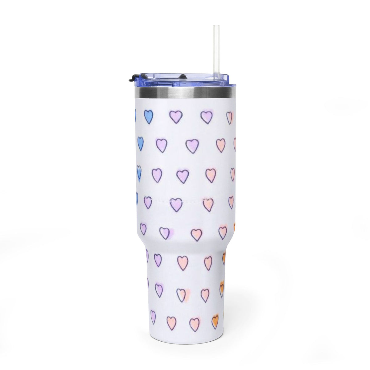 Vacuum Thermal Tumbler, 40oz with sip society script