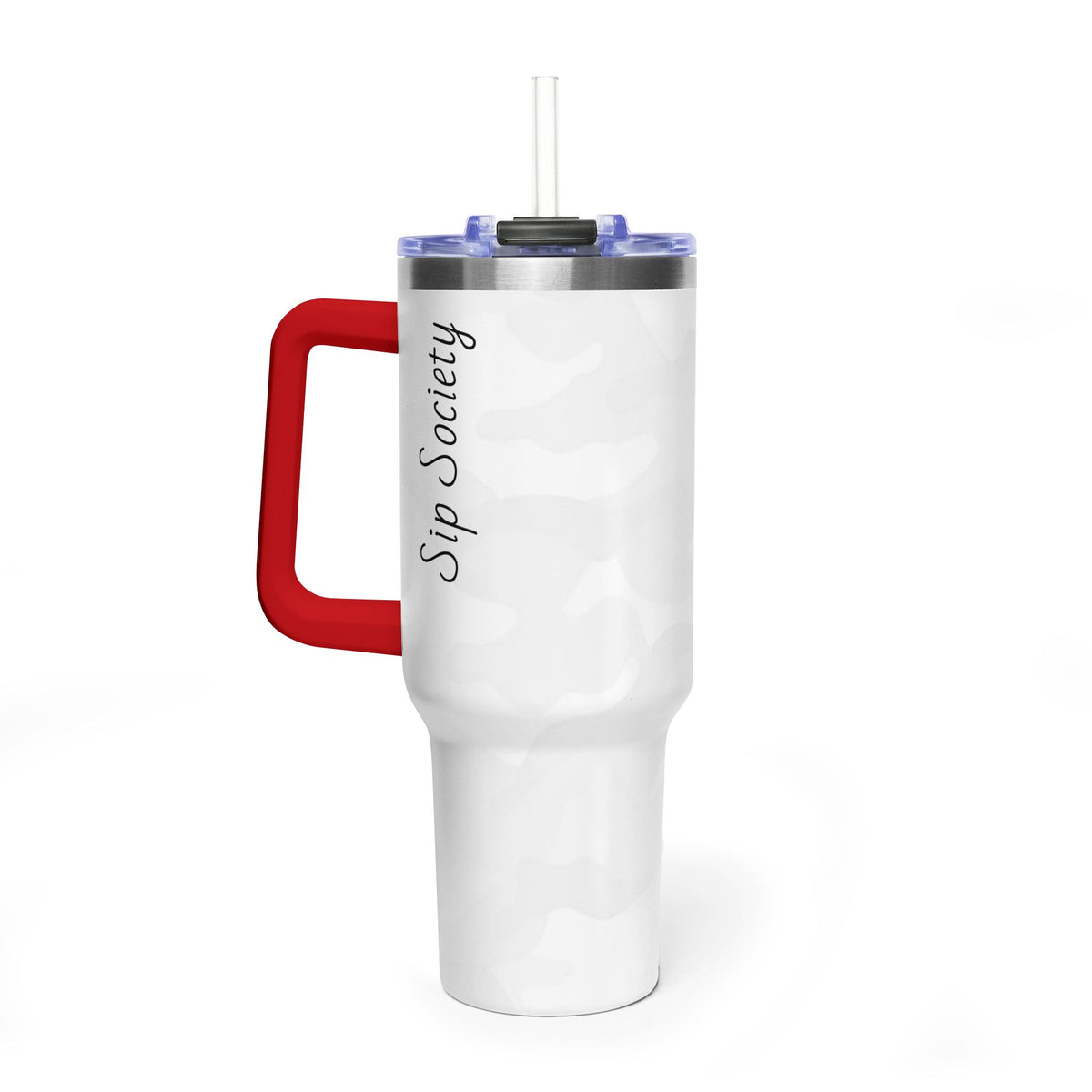 Vacuum Thermal Tumbler, 40oz with Sip Society script