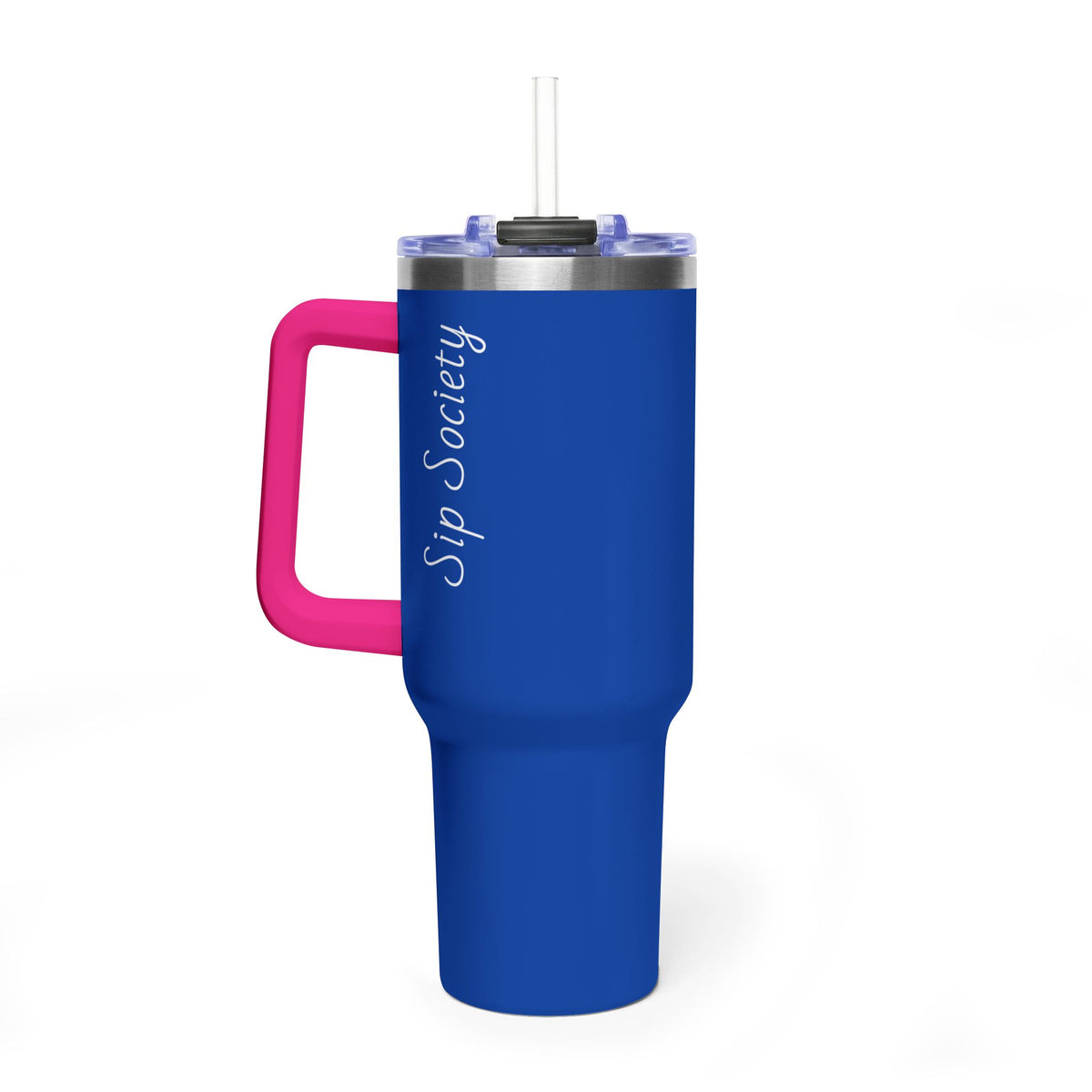 Vacuum Thermal Tumbler, 40oz with Sip Society script