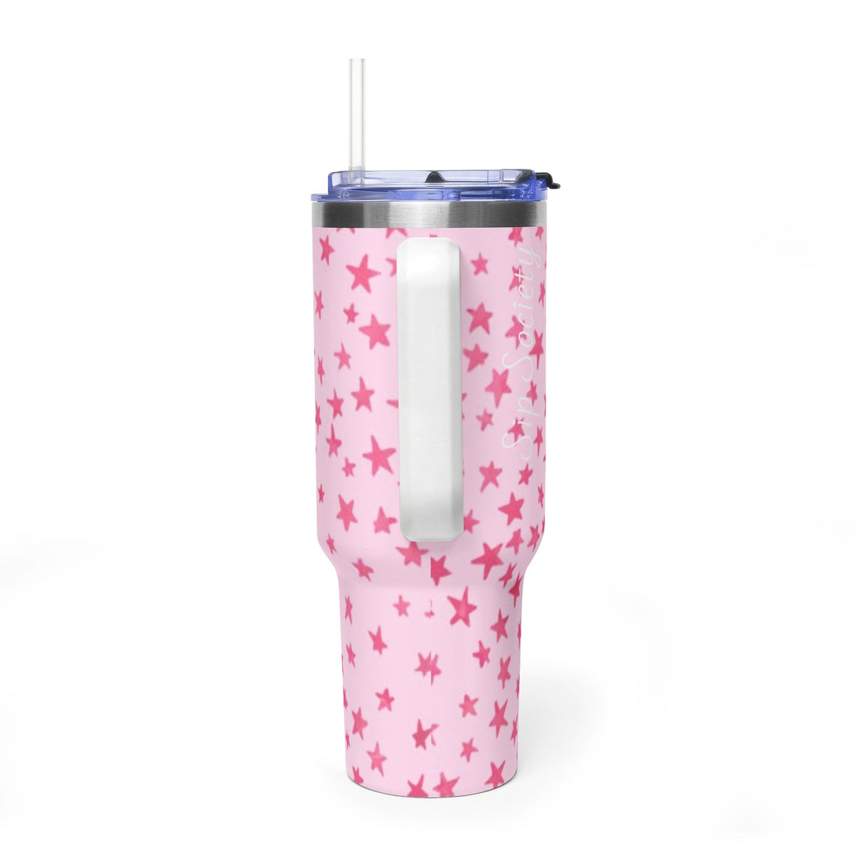 Vacuum Thermal Tumbler, 40oz with Sip Society script