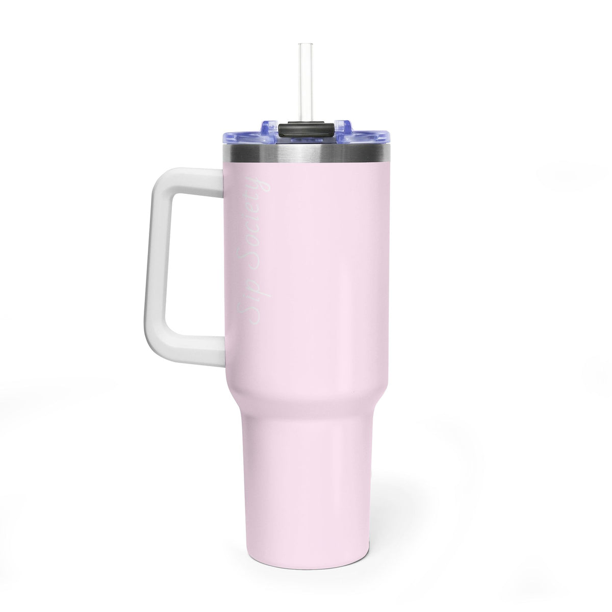 Vacuum Thermal Tumbler, 40oz with Sip Society script