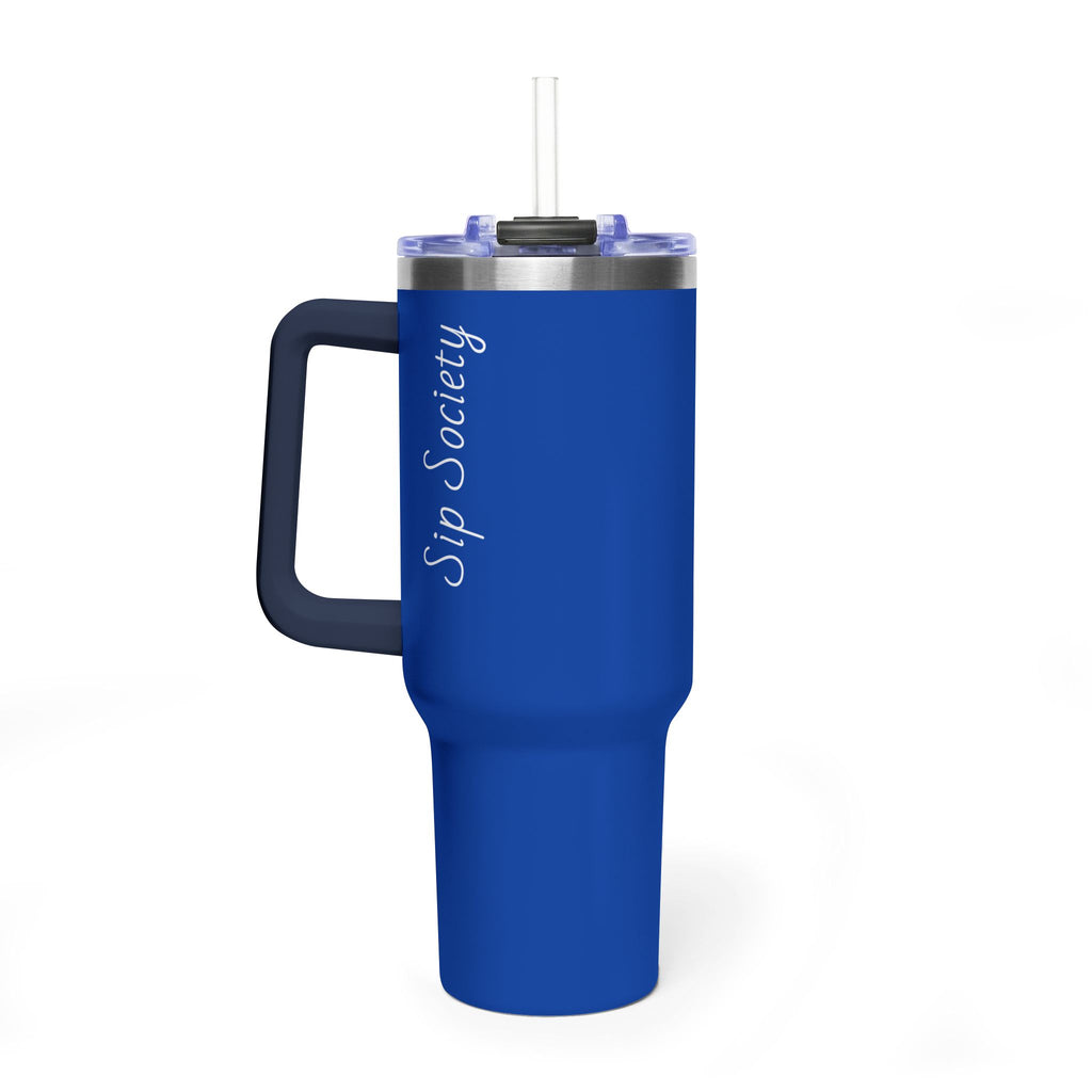 Vacuum Thermal Tumbler, 40oz with Sip Society script