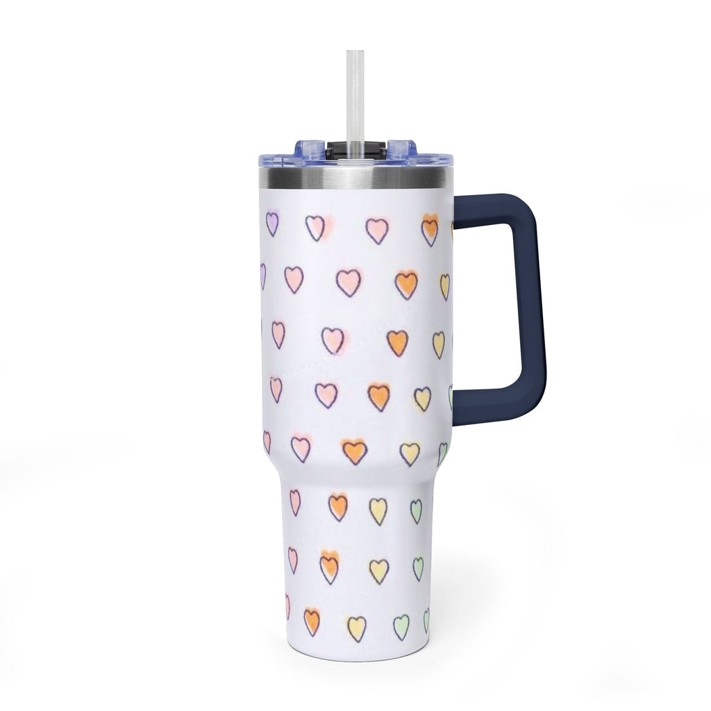Vacuum Thermal Tumbler, 40oz with sip society script