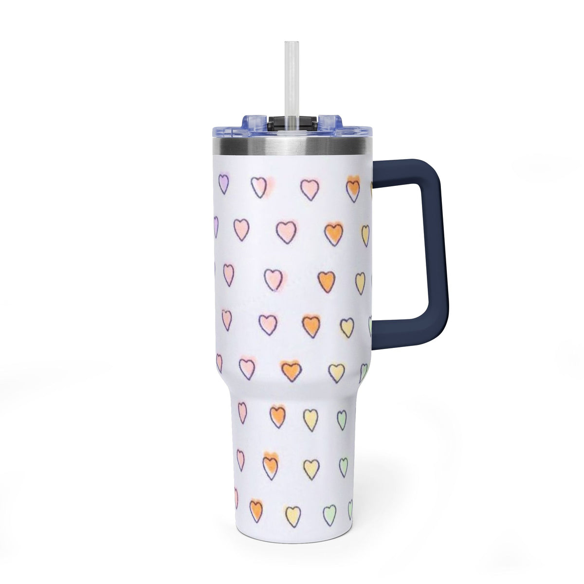 Vacuum Thermal Tumbler, 40oz with sip society script
