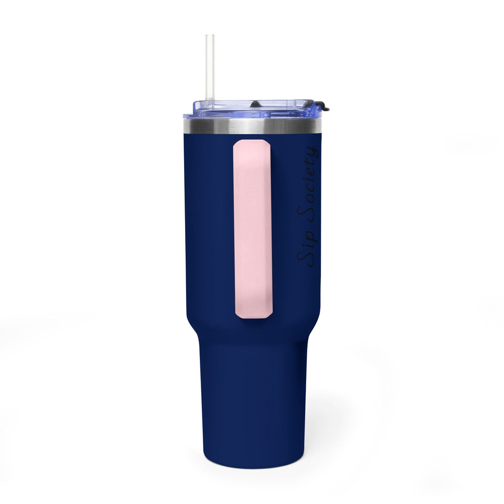 Vacuum Thermal Tumbler, 40oz with Sip Society script