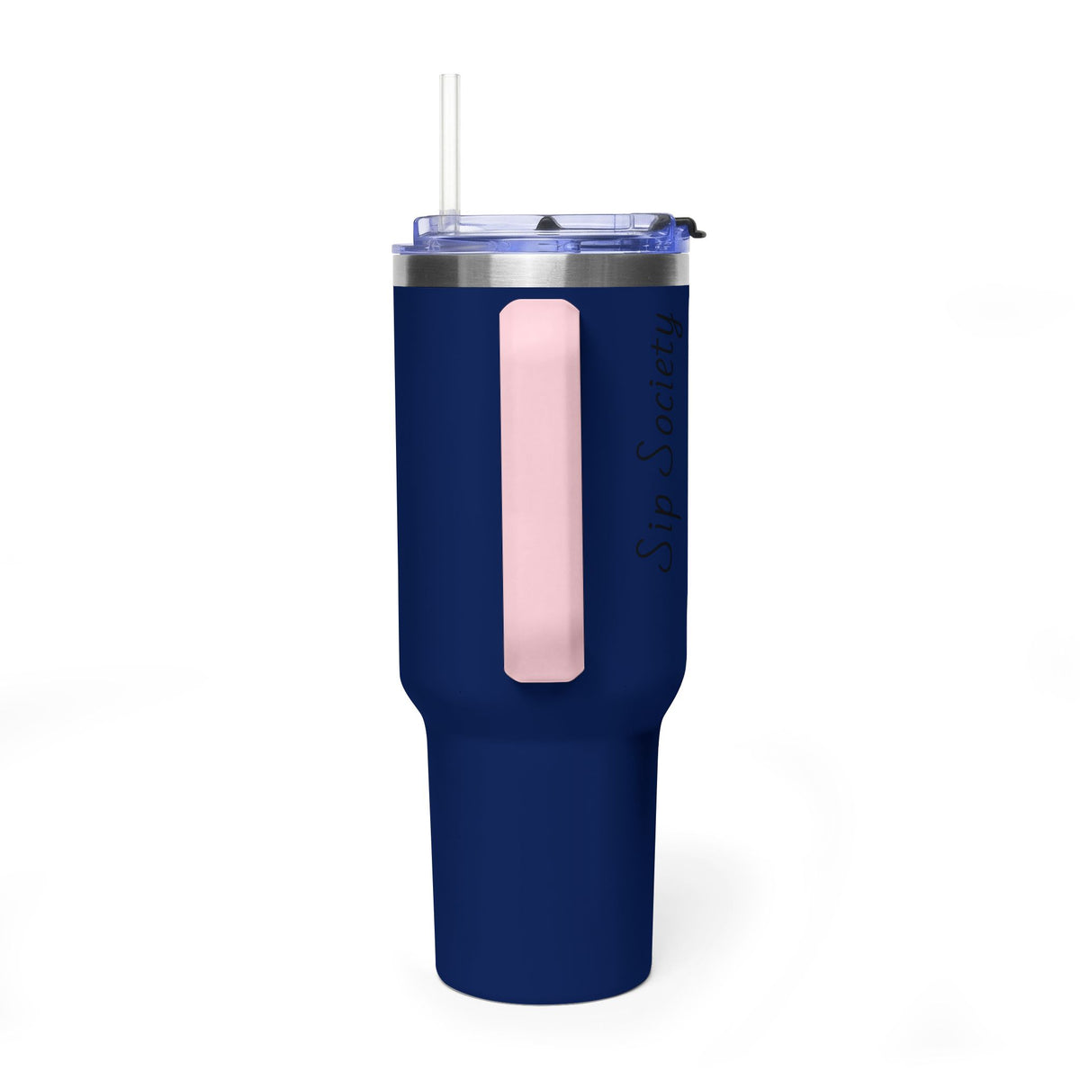 Vacuum Thermal Tumbler, 40oz with Sip Society script
