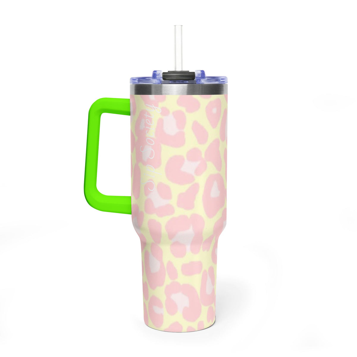 Vacuum Thermal Tumbler, 40oz with Sip Society script