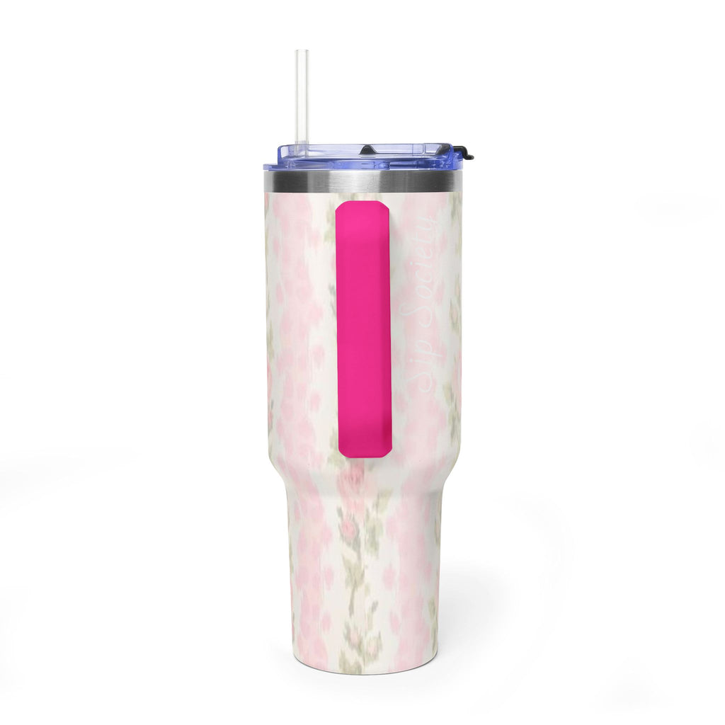 Vacuum Thermal Tumbler, 40oz with Sip Society script