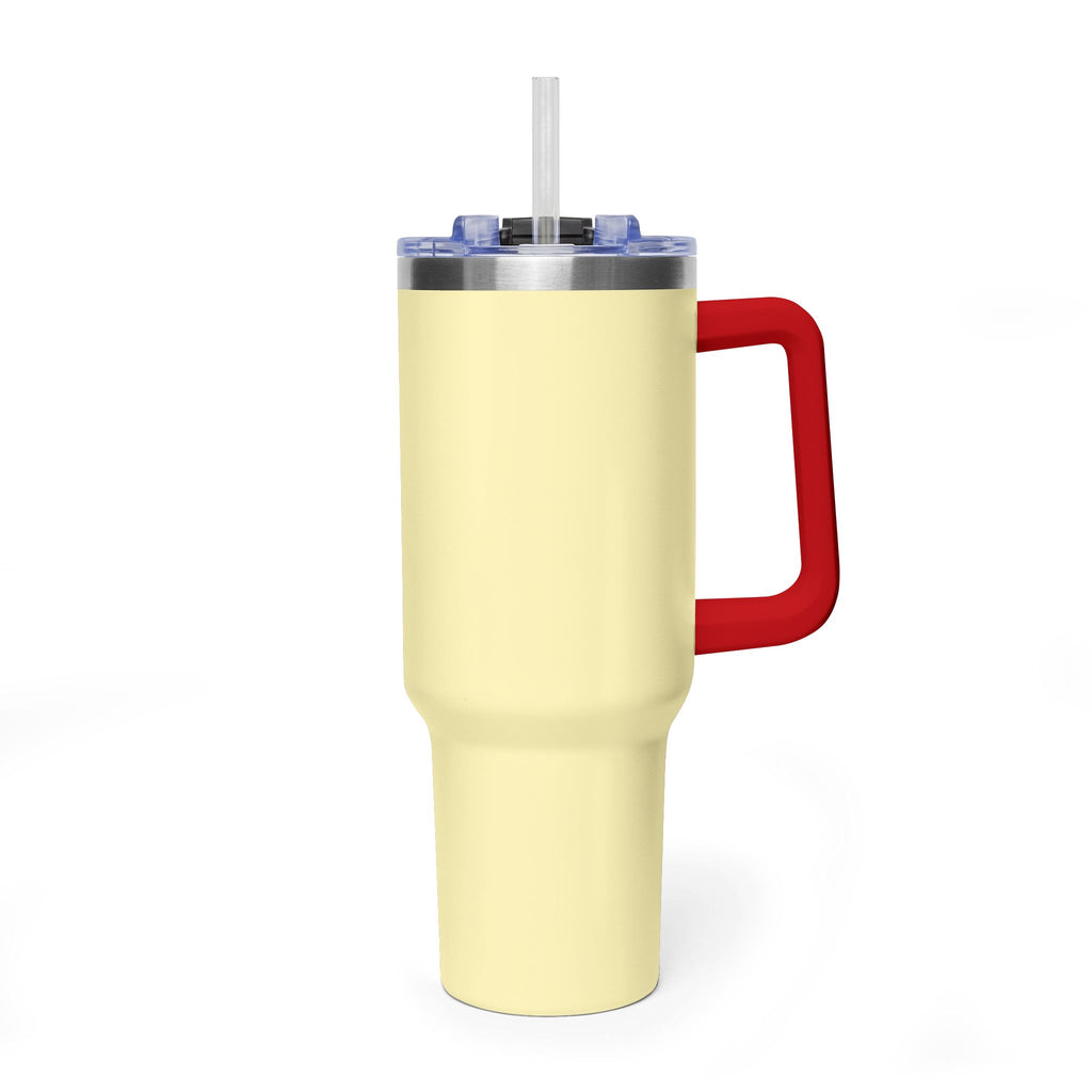 Vacuum Thermal Tumbler, 40oz with sip society script