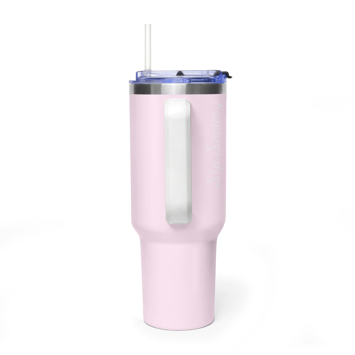 Vacuum Thermal Tumbler, 40oz with Sip Society script