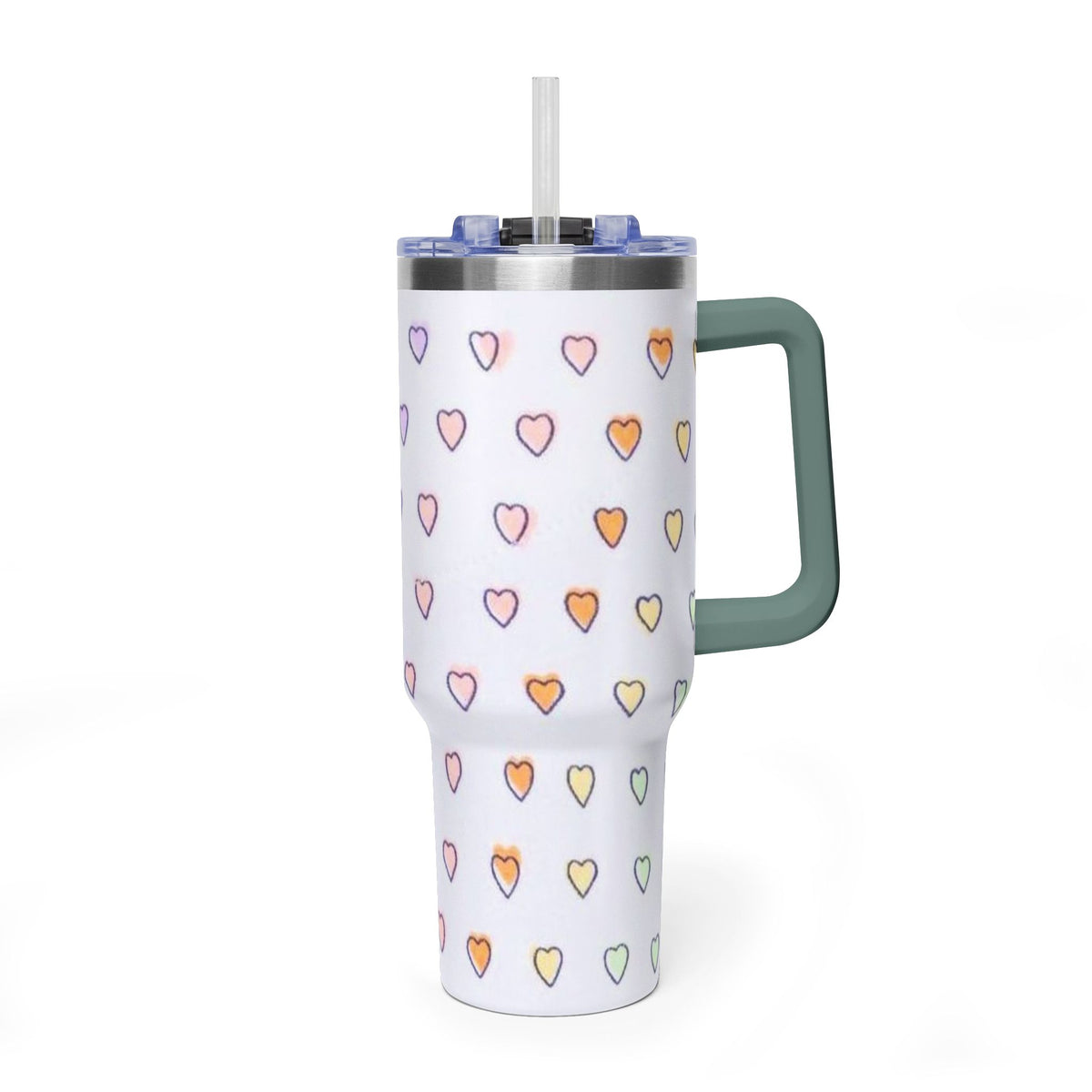 Vacuum Thermal Tumbler, 40oz with sip society script