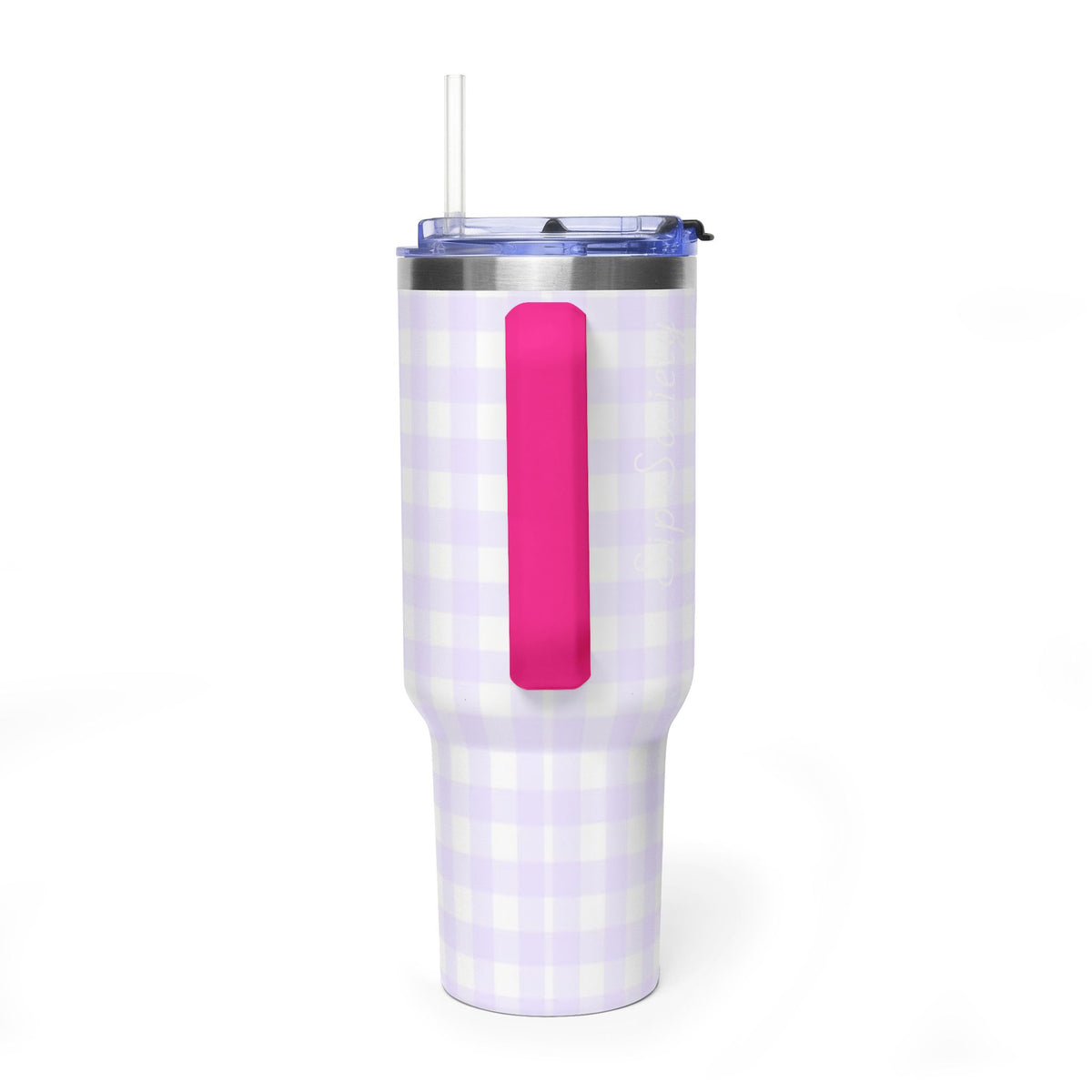 Vacuum Thermal Tumbler, 40oz with Sip Society script