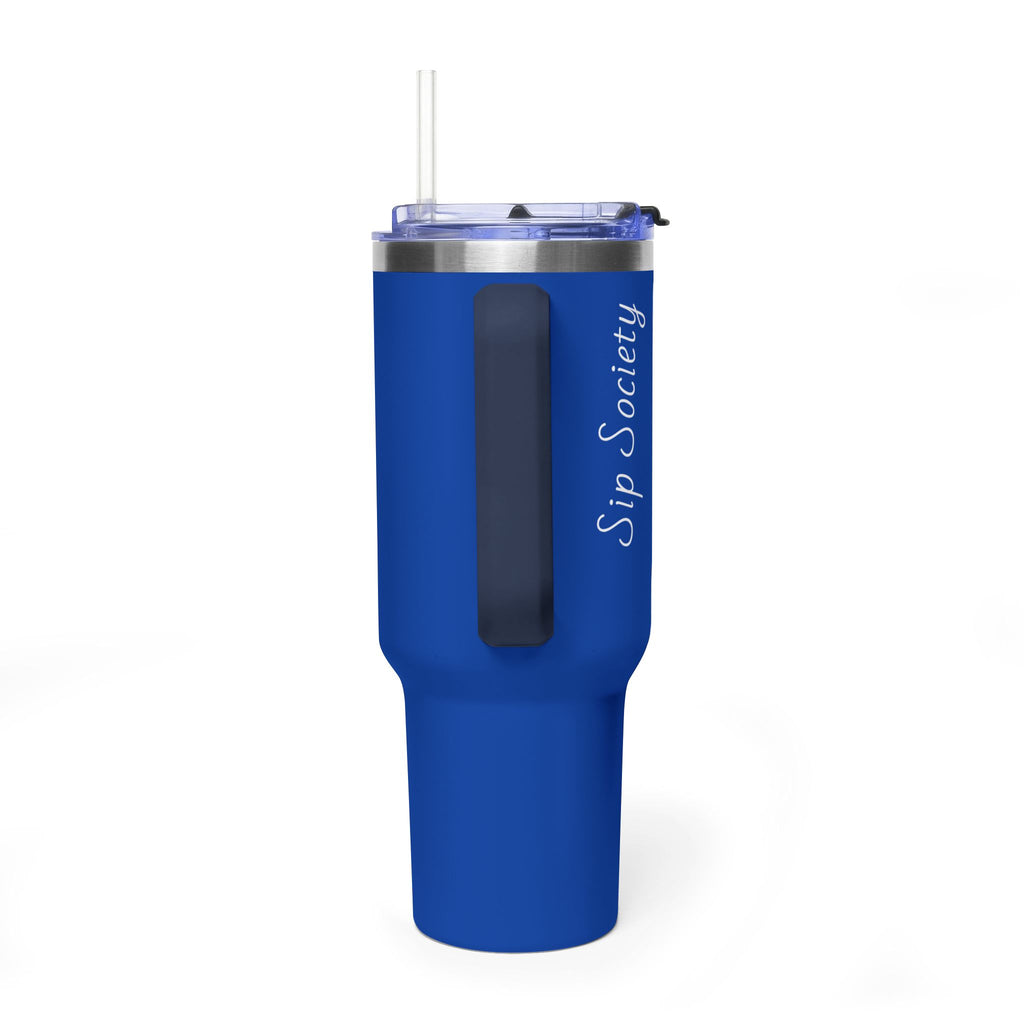 Vacuum Thermal Tumbler, 40oz with Sip Society script