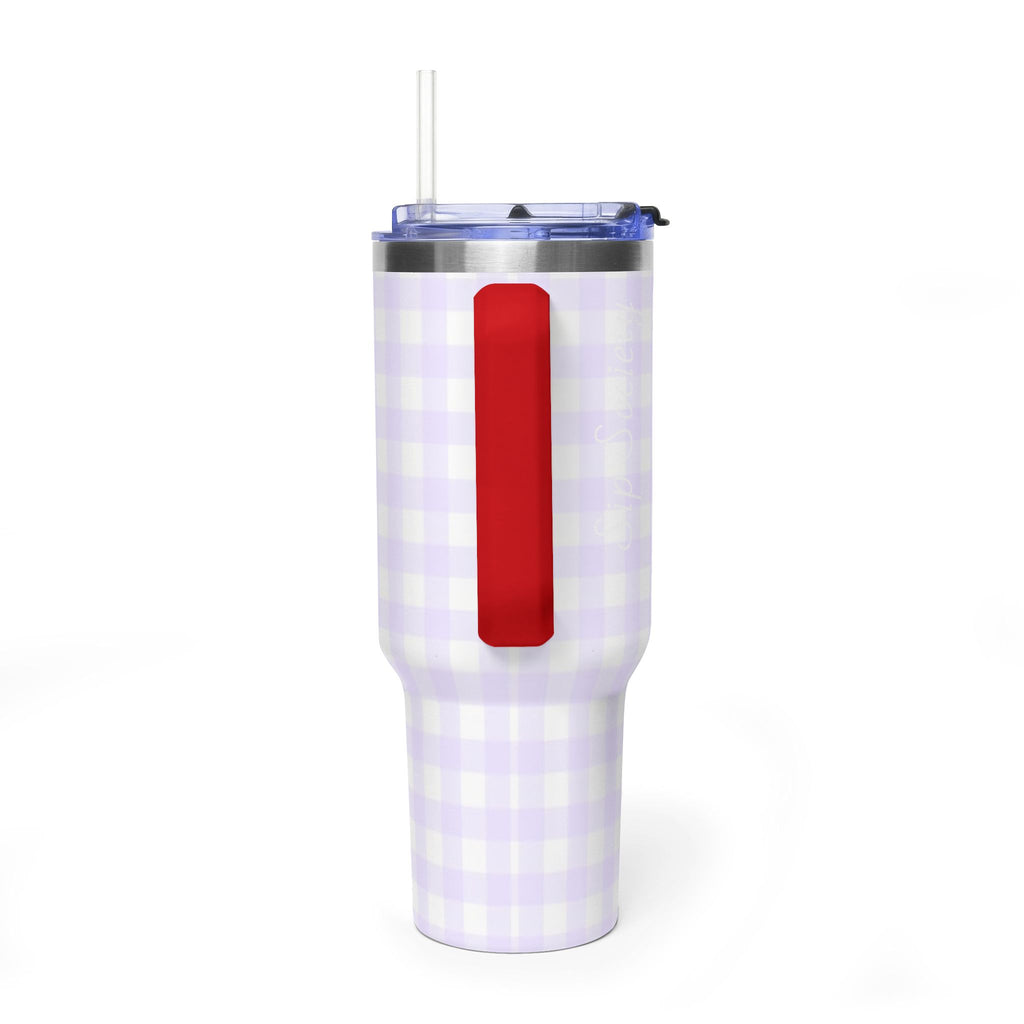 Vacuum Thermal Tumbler, 40oz with Sip Society script