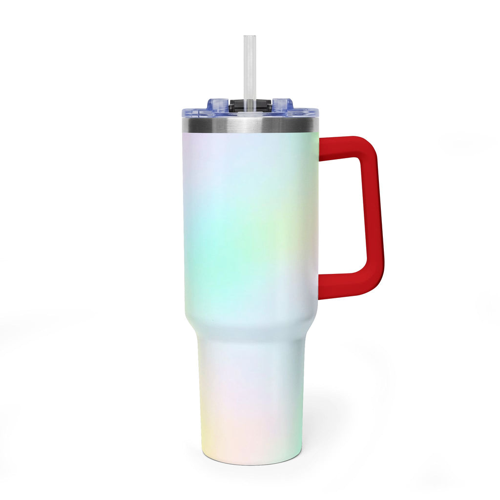 Vacuum Thermal Tumbler, 40oz with sip society script