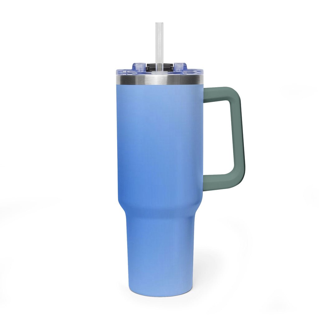 Vacuum Thermal Tumbler, 40oz with Sip Society script