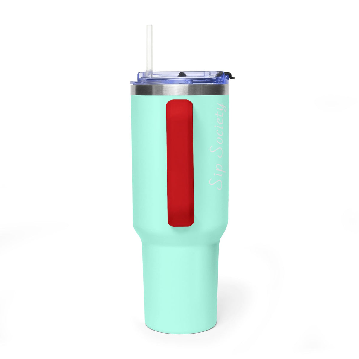 Vacuum Thermal Tumbler, 40oz with Sip Society script