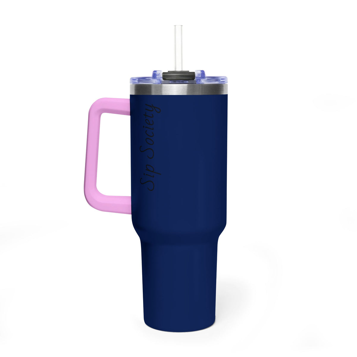 Vacuum Thermal Tumbler, 40oz with Sip Society script