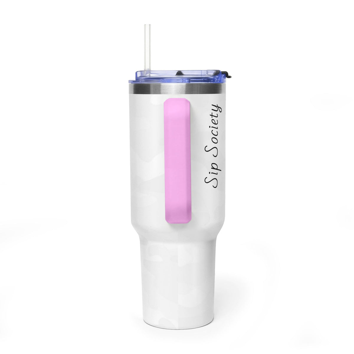 Vacuum Thermal Tumbler, 40oz with Sip Society script