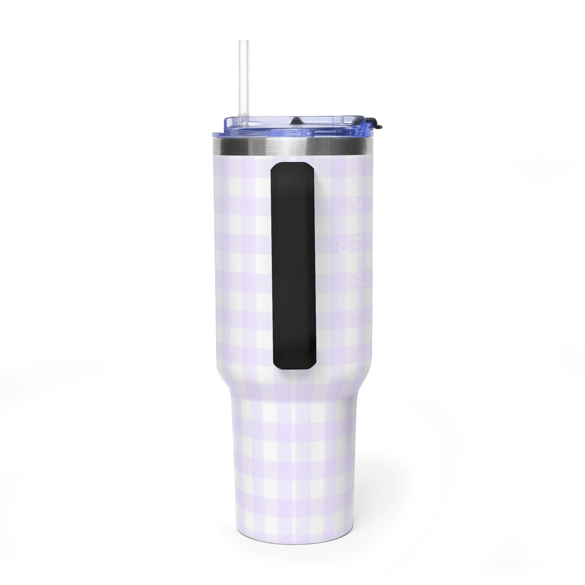 Vacuum Thermal Tumbler, 40oz with Sip Society script
