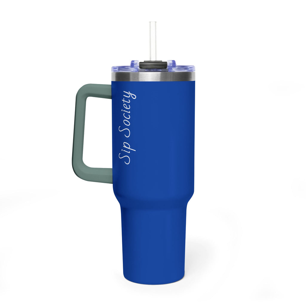 Vacuum Thermal Tumbler, 40oz with Sip Society script