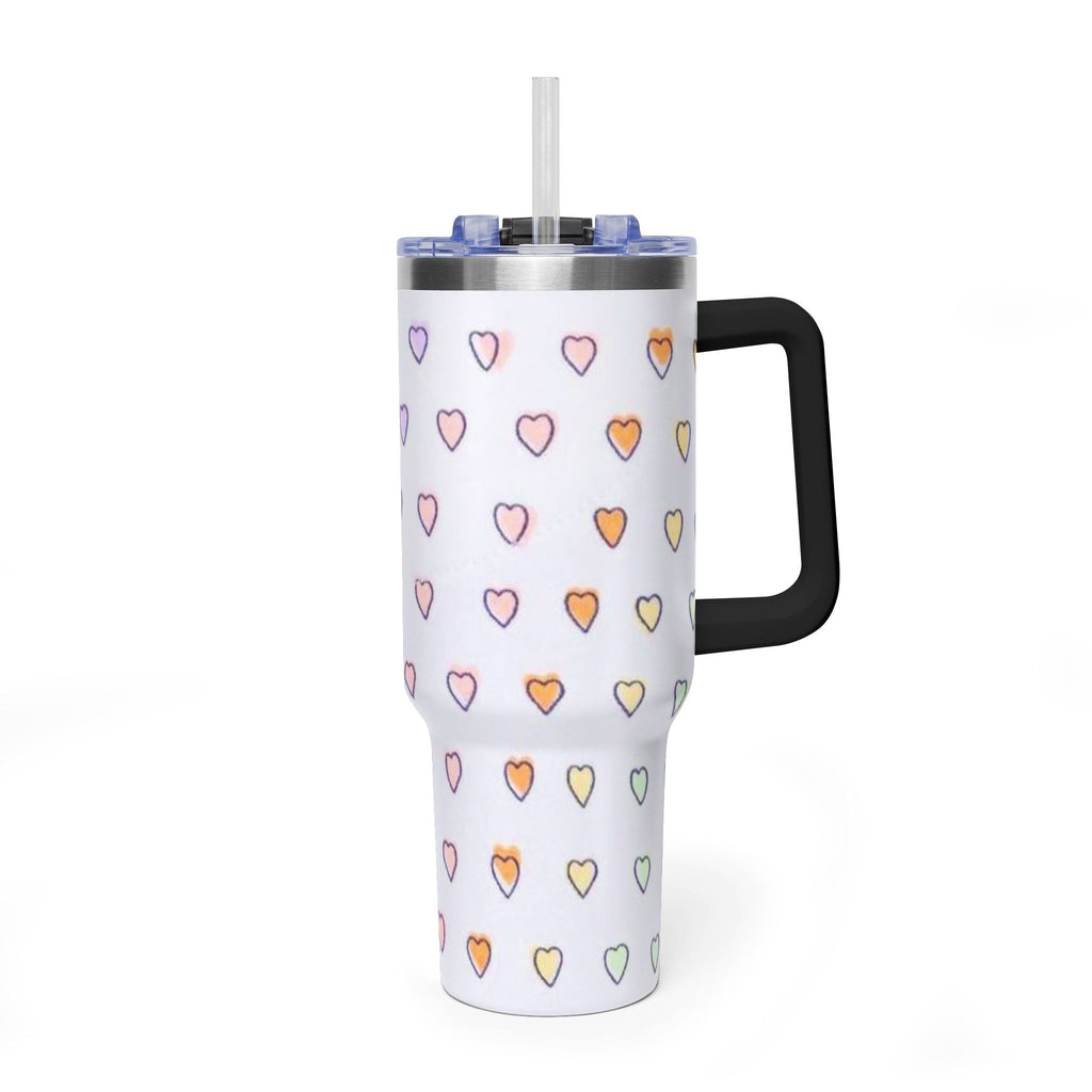Vacuum Thermal Tumbler, 40oz with sip society script