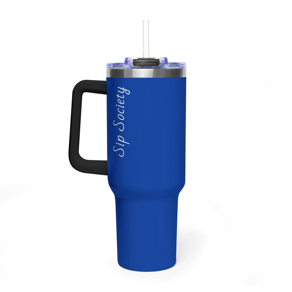 Vacuum Thermal Tumbler, 40oz with Sip Society script