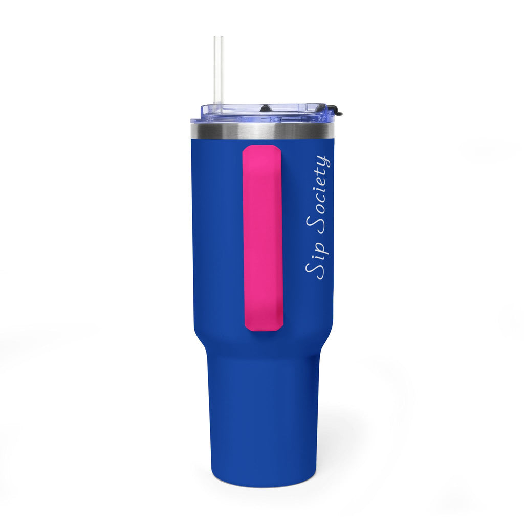 Vacuum Thermal Tumbler, 40oz with Sip Society script