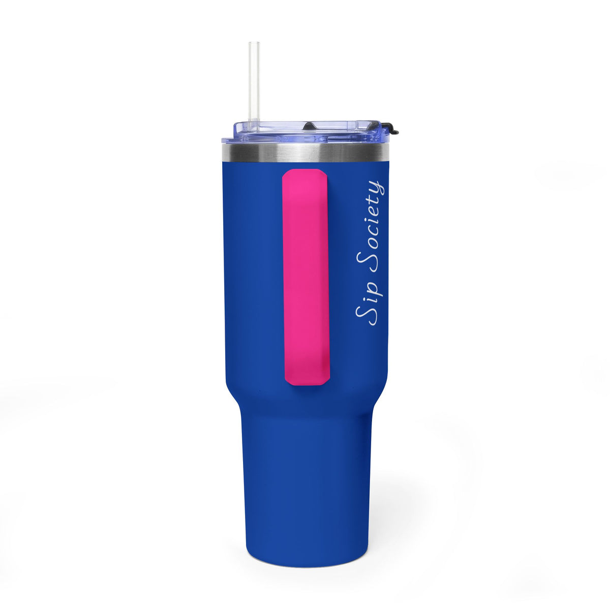 Vacuum Thermal Tumbler, 40oz with Sip Society script