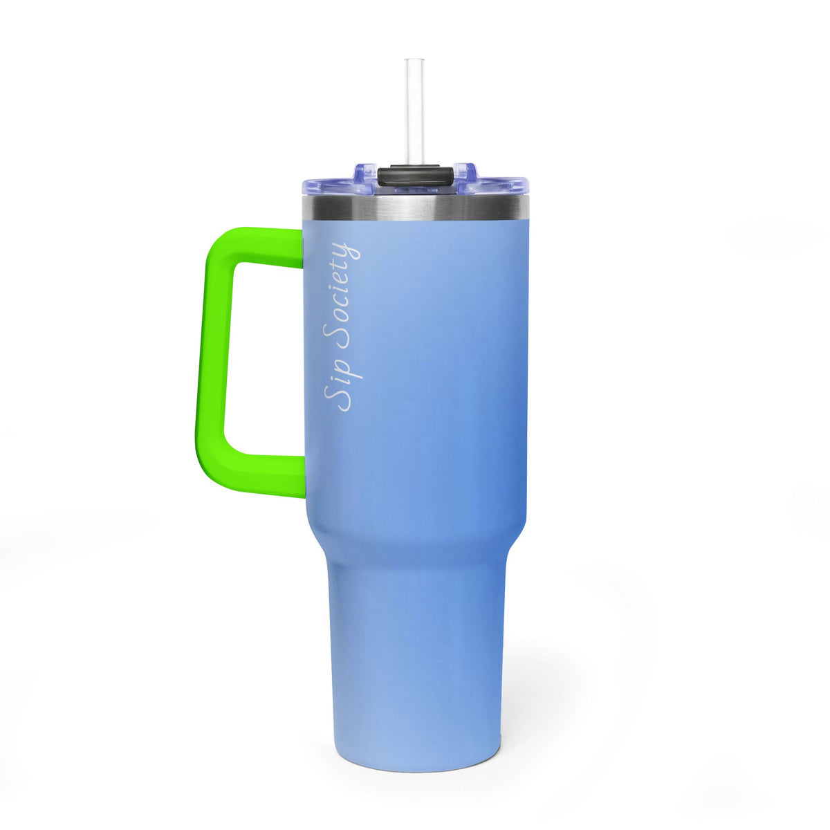 Vacuum Thermal Tumbler, 40oz with Sip Society script