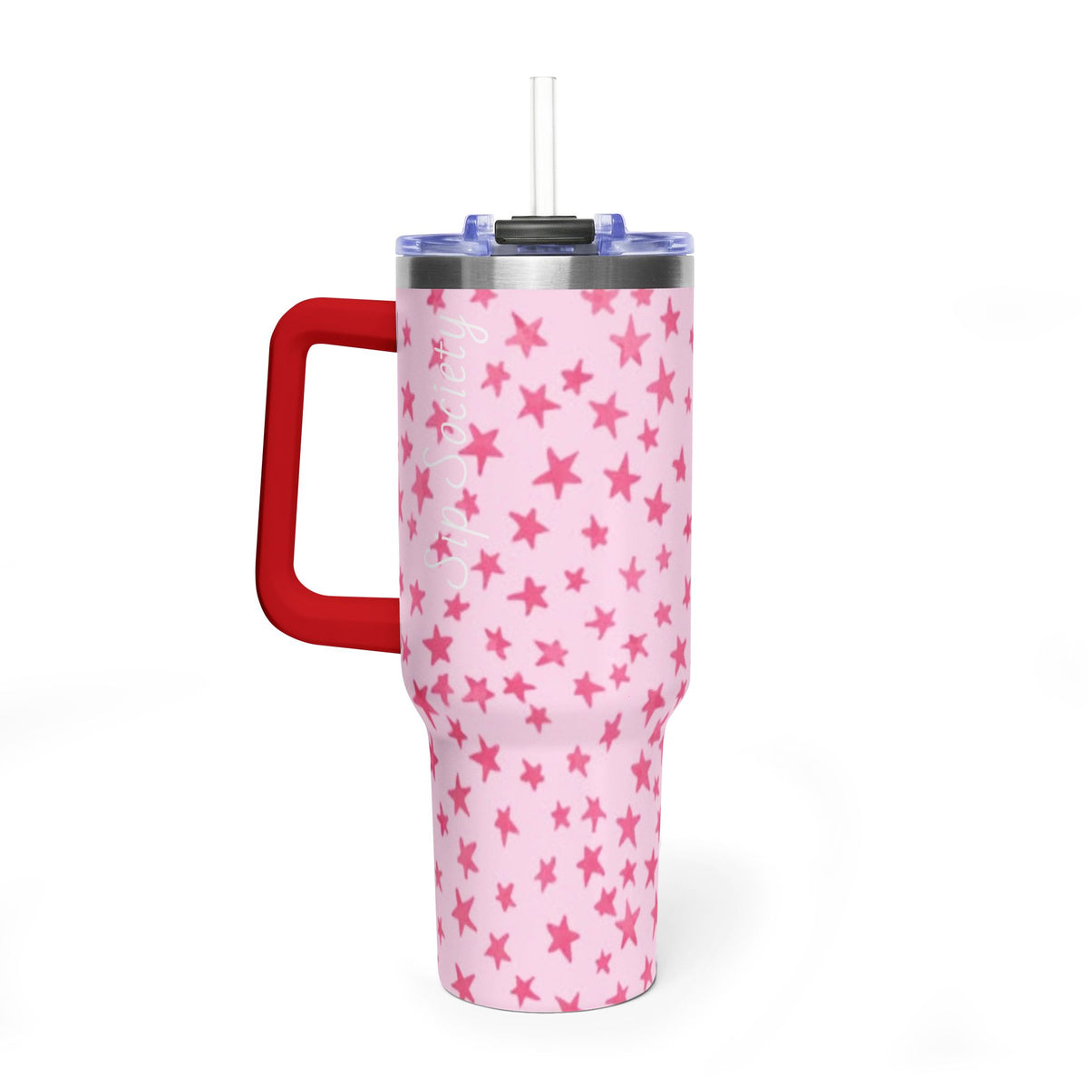 Vacuum Thermal Tumbler, 40oz with Sip Society script