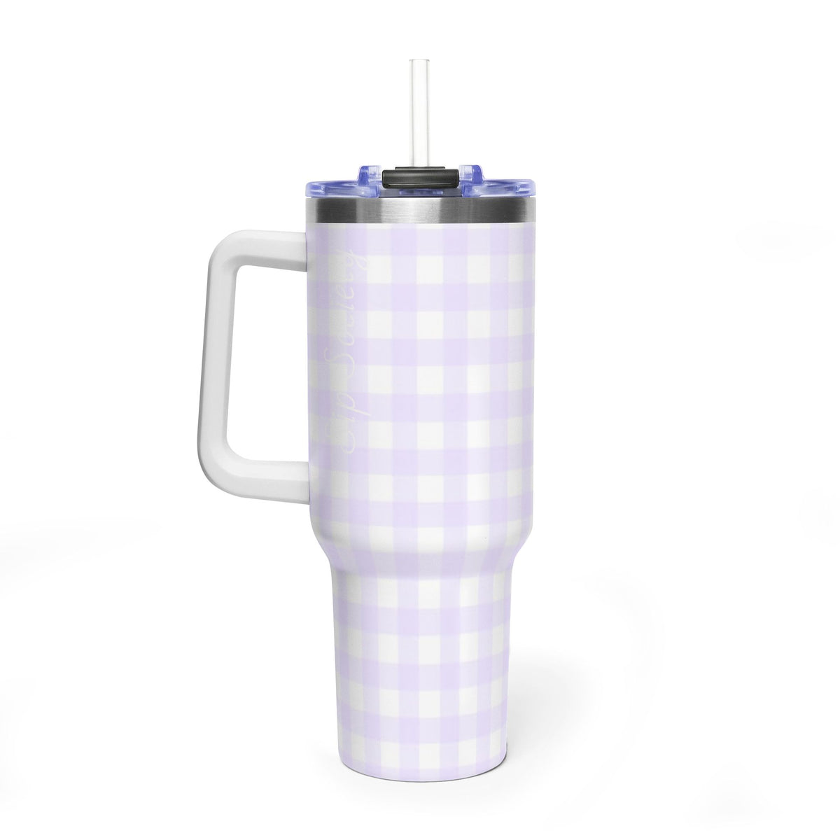 Vacuum Thermal Tumbler, 40oz with Sip Society script