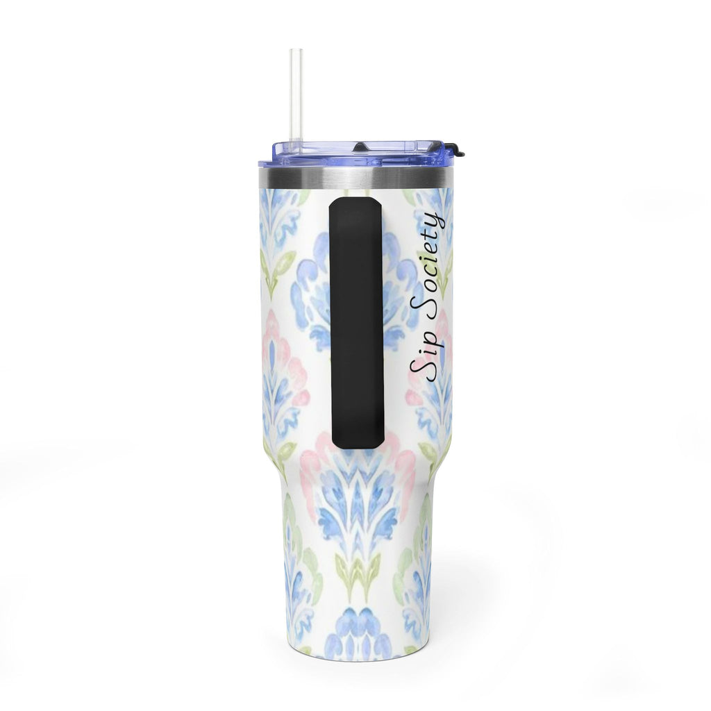 Vacuum Thermal Tumbler, 40oz with Sip Society script