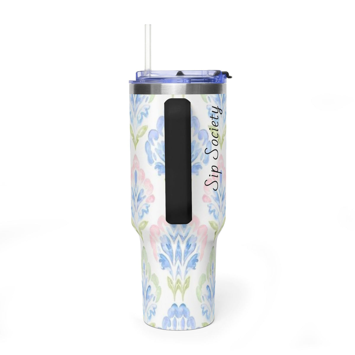 Vacuum Thermal Tumbler, 40oz with Sip Society script