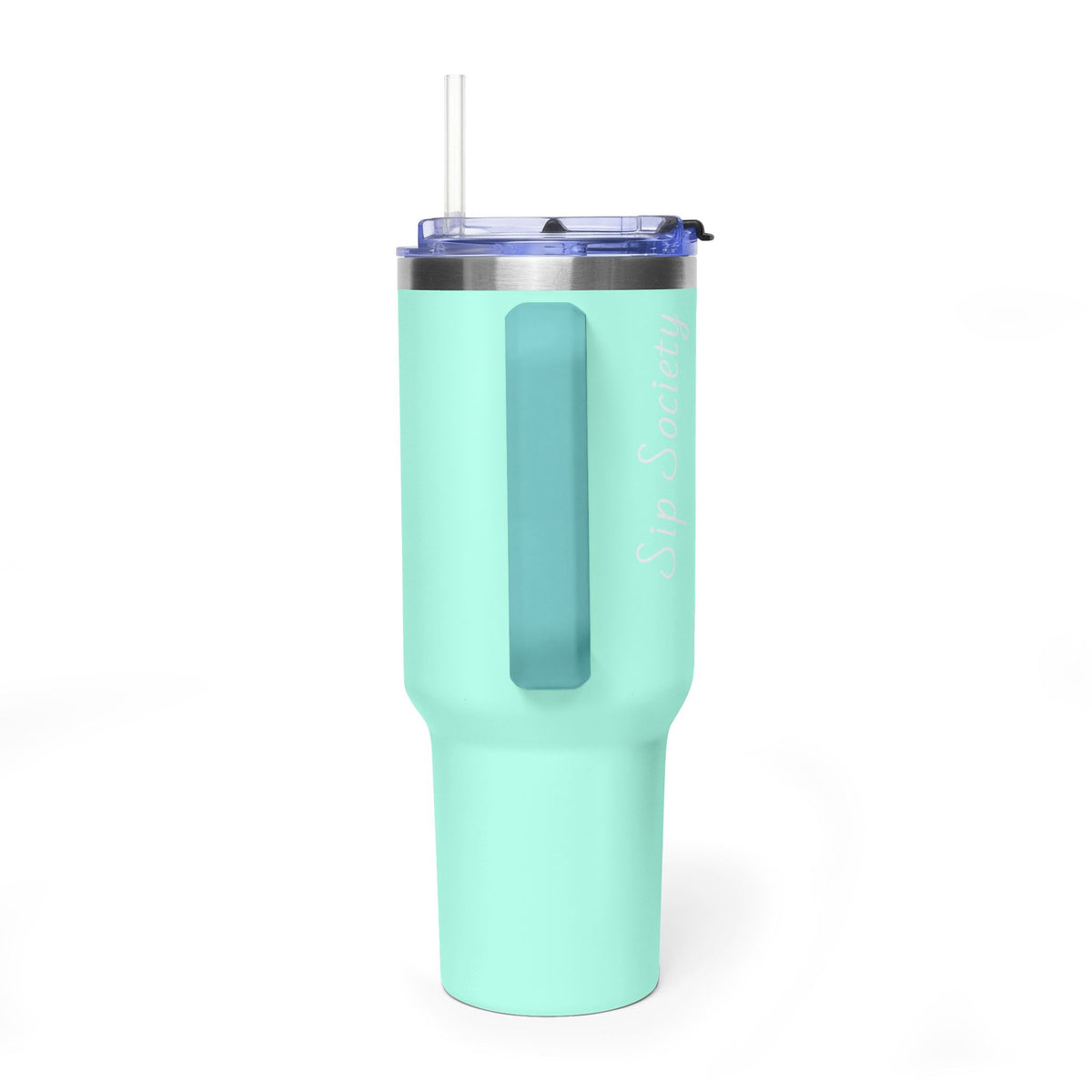 Vacuum Thermal Tumbler, 40oz with Sip Society script