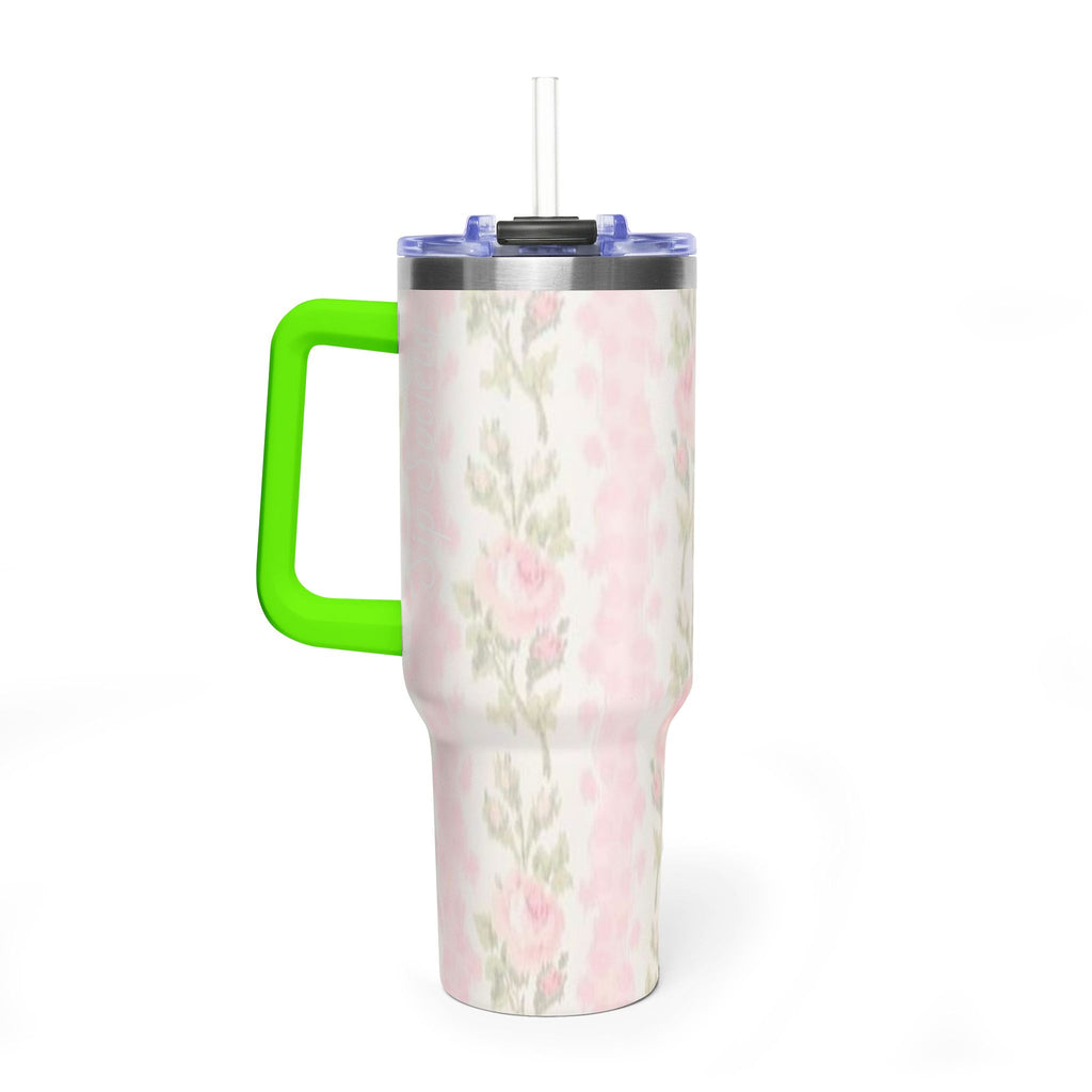 Vacuum Thermal Tumbler, 40oz with Sip Society script