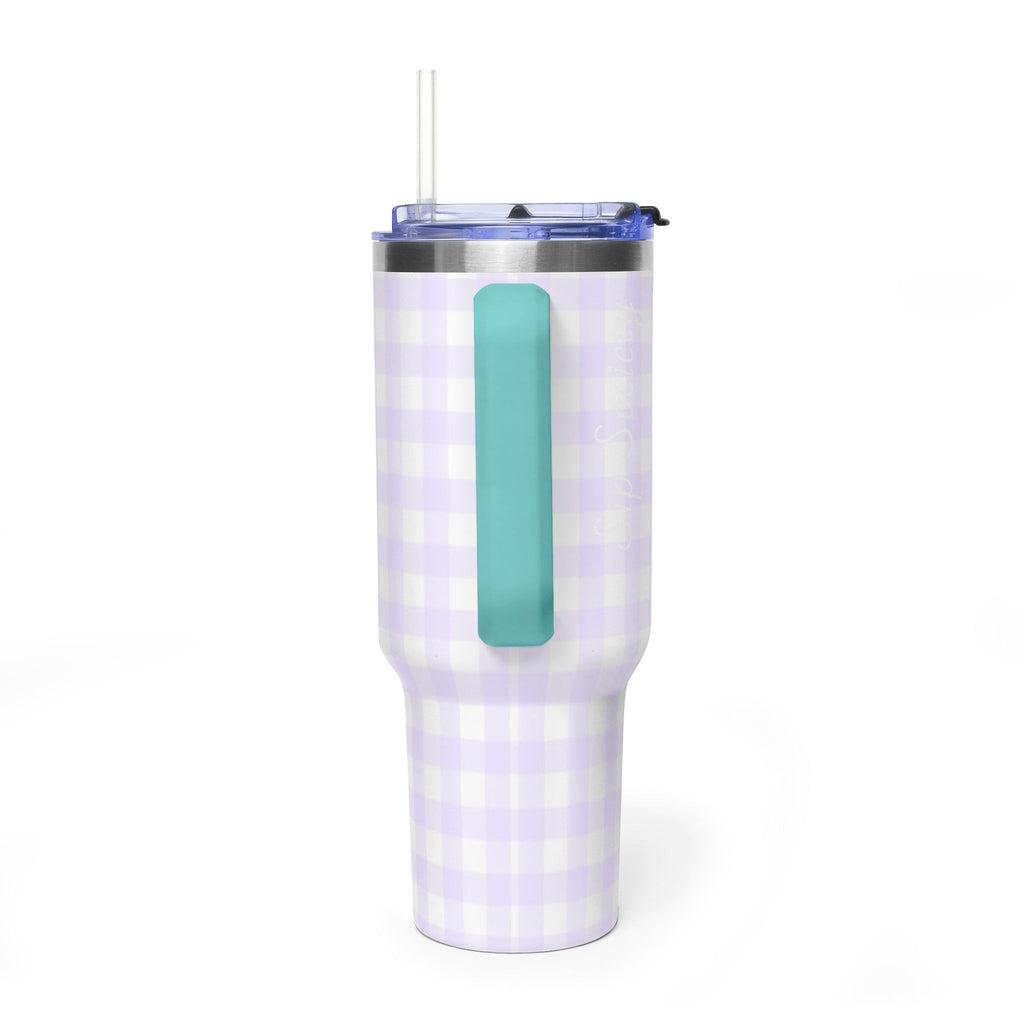 Vacuum Thermal Tumbler, 40oz with Sip Society script