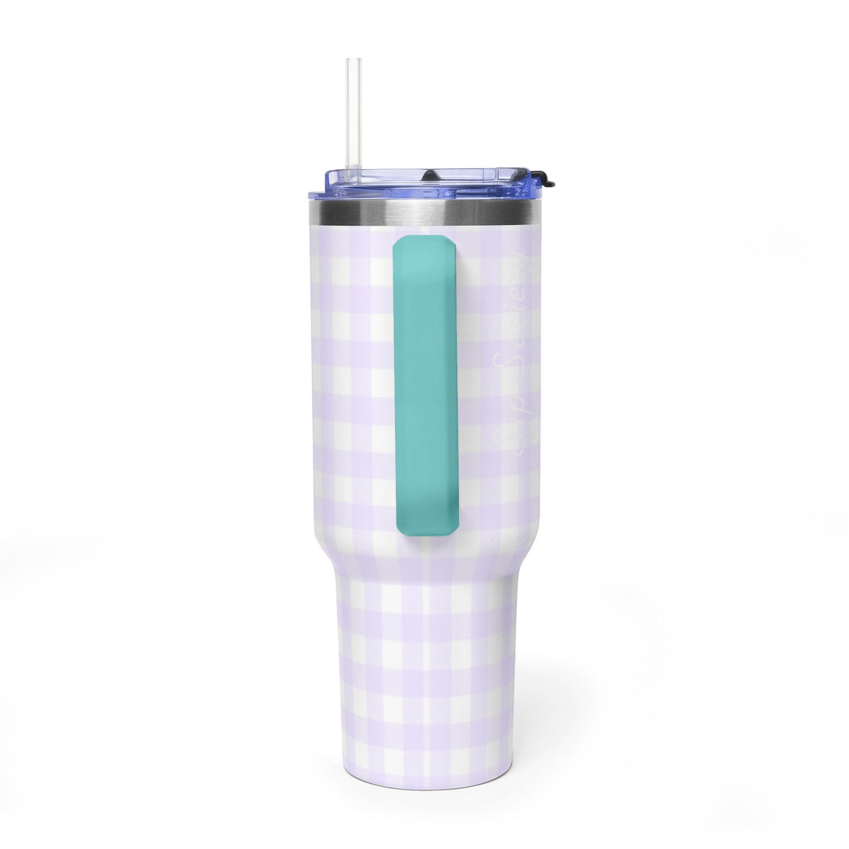 Vacuum Thermal Tumbler, 40oz with Sip Society script