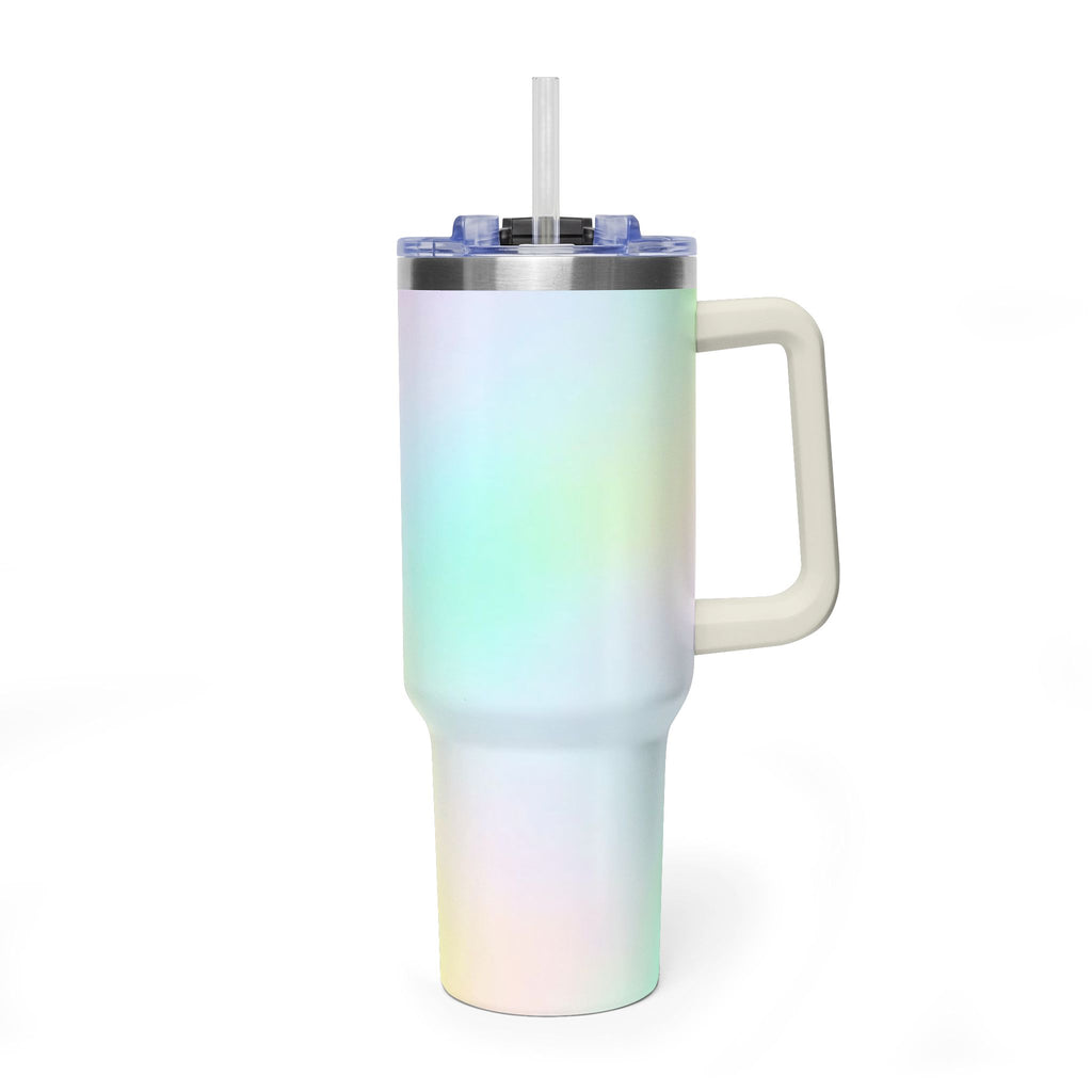 Vacuum Thermal Tumbler, 40oz with sip society script