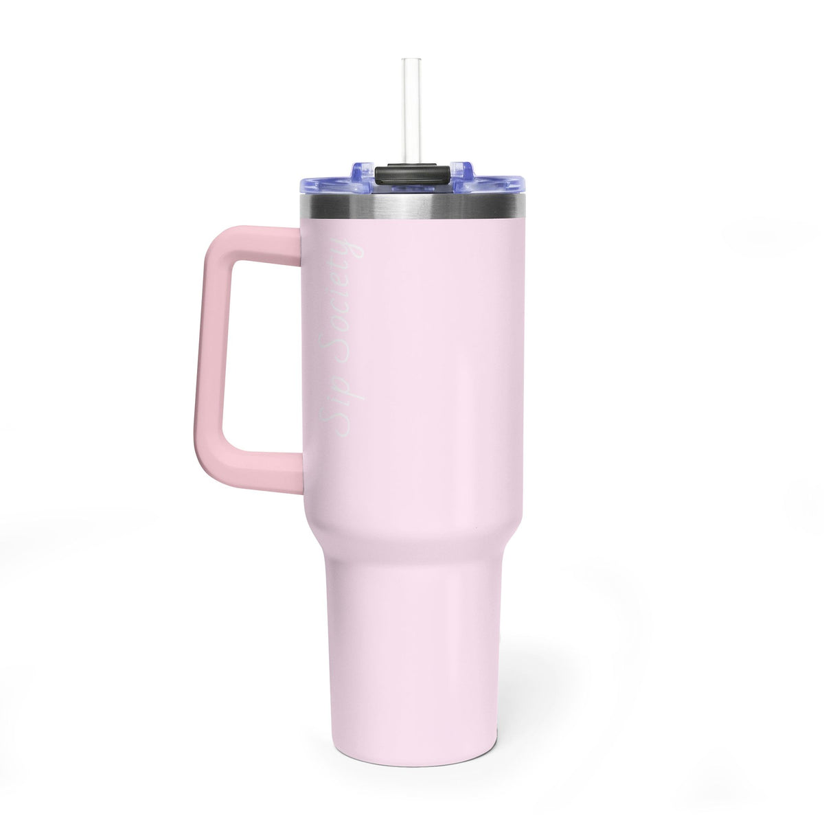 Vacuum Thermal Tumbler, 40oz with Sip Society script