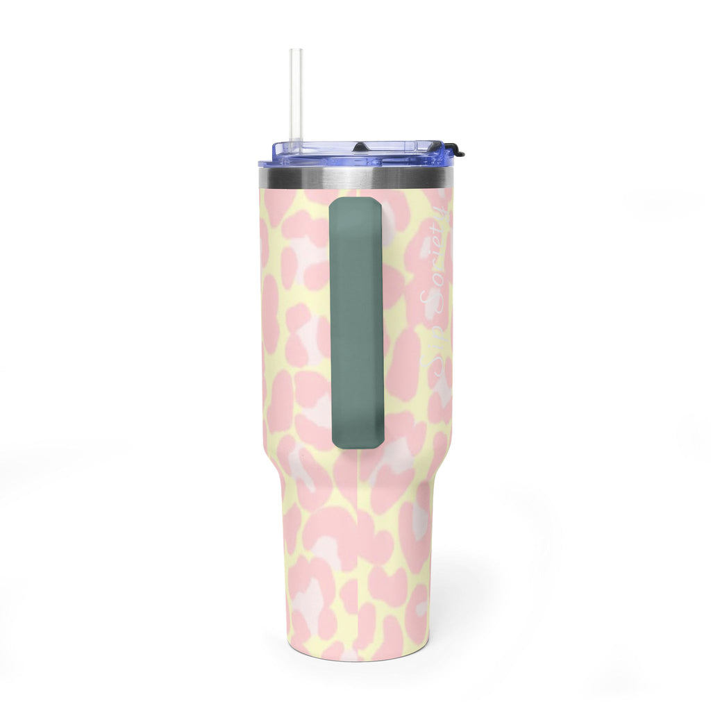 Vacuum Thermal Tumbler, 40oz with Sip Society script